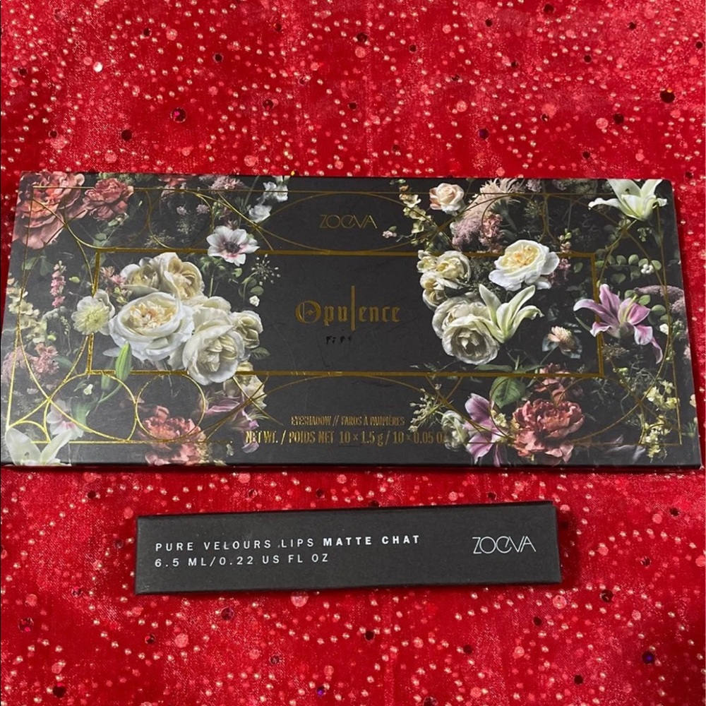 Zoeva Opulence Palette & Zoeva Matte Lip